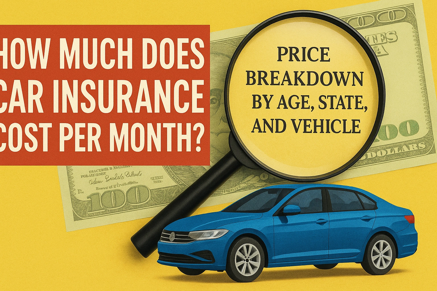 Shocking Car Insurance Costs Revealed! Full Price Breakdown by Age, State & Vehicle
