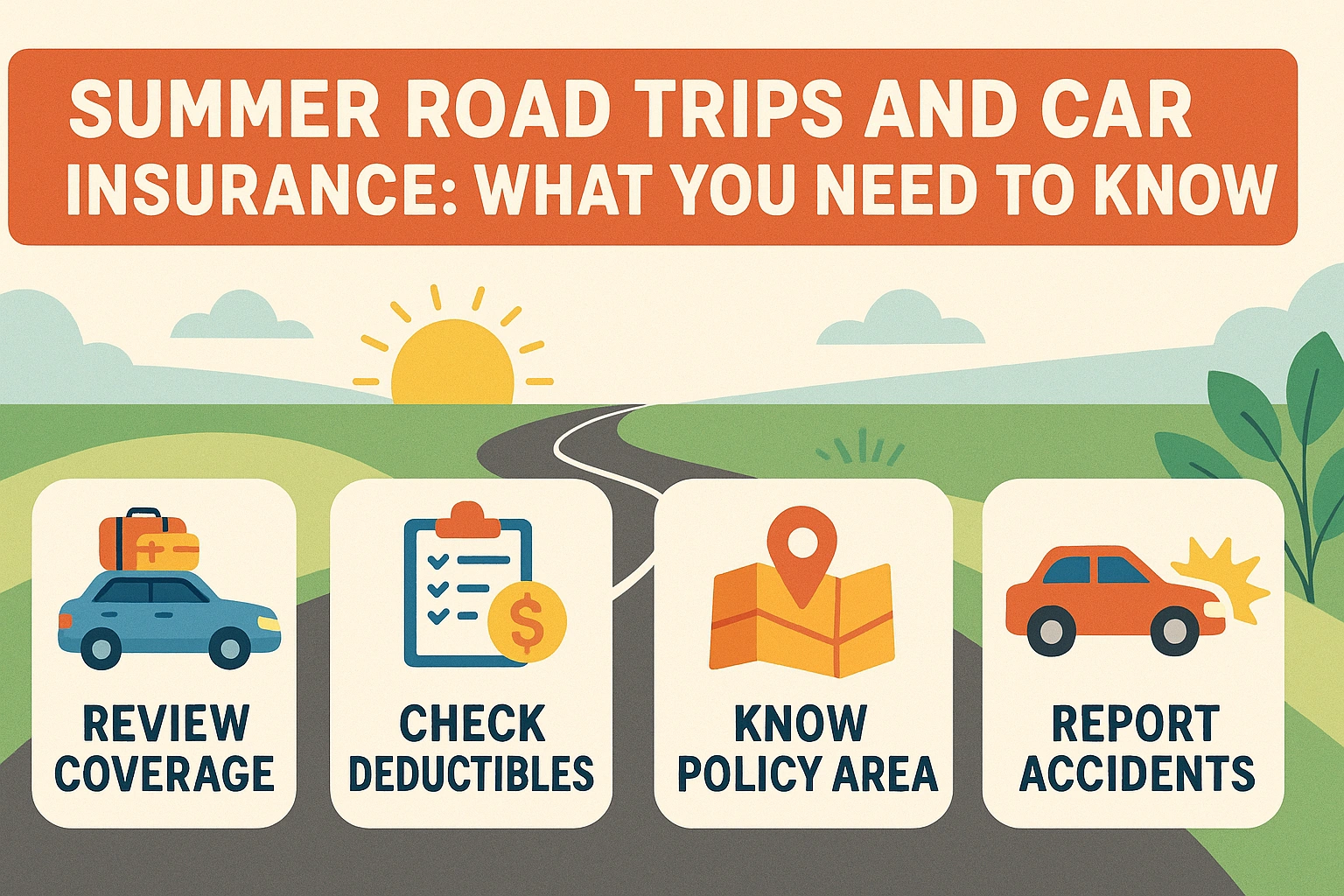 Summer Road Trips and Car Insurance: What You Need to Know